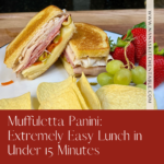 Muffuletta panini