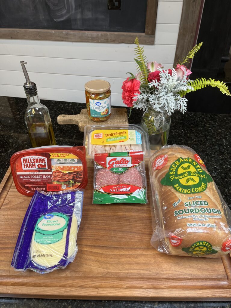 muffuletta panini ingredients